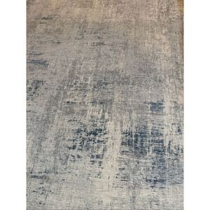 Ruggable runner (10 x 2.5 ft) & 3x5 area rugs blue print (no pads)